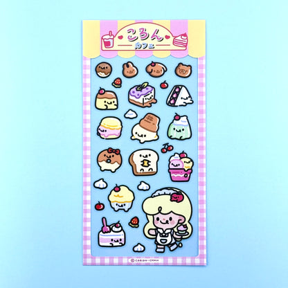 Coron Cafe Sticker Sheets - Dandy Mail