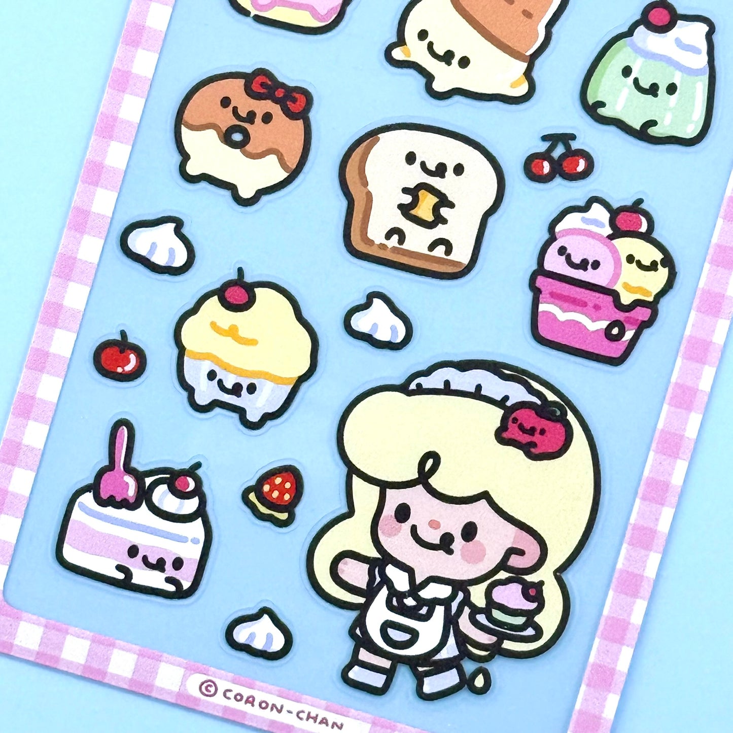 Coron Cafe Sticker Sheets - Dandy Mail