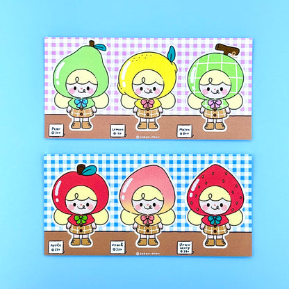 Coron Citrus and Sweet Sticker Sheets - Dandy Mail