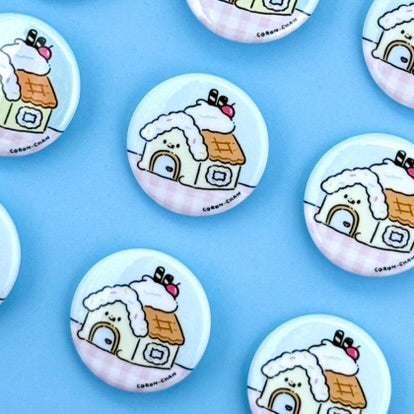 Coron Dessert House Button - Dandy Mail