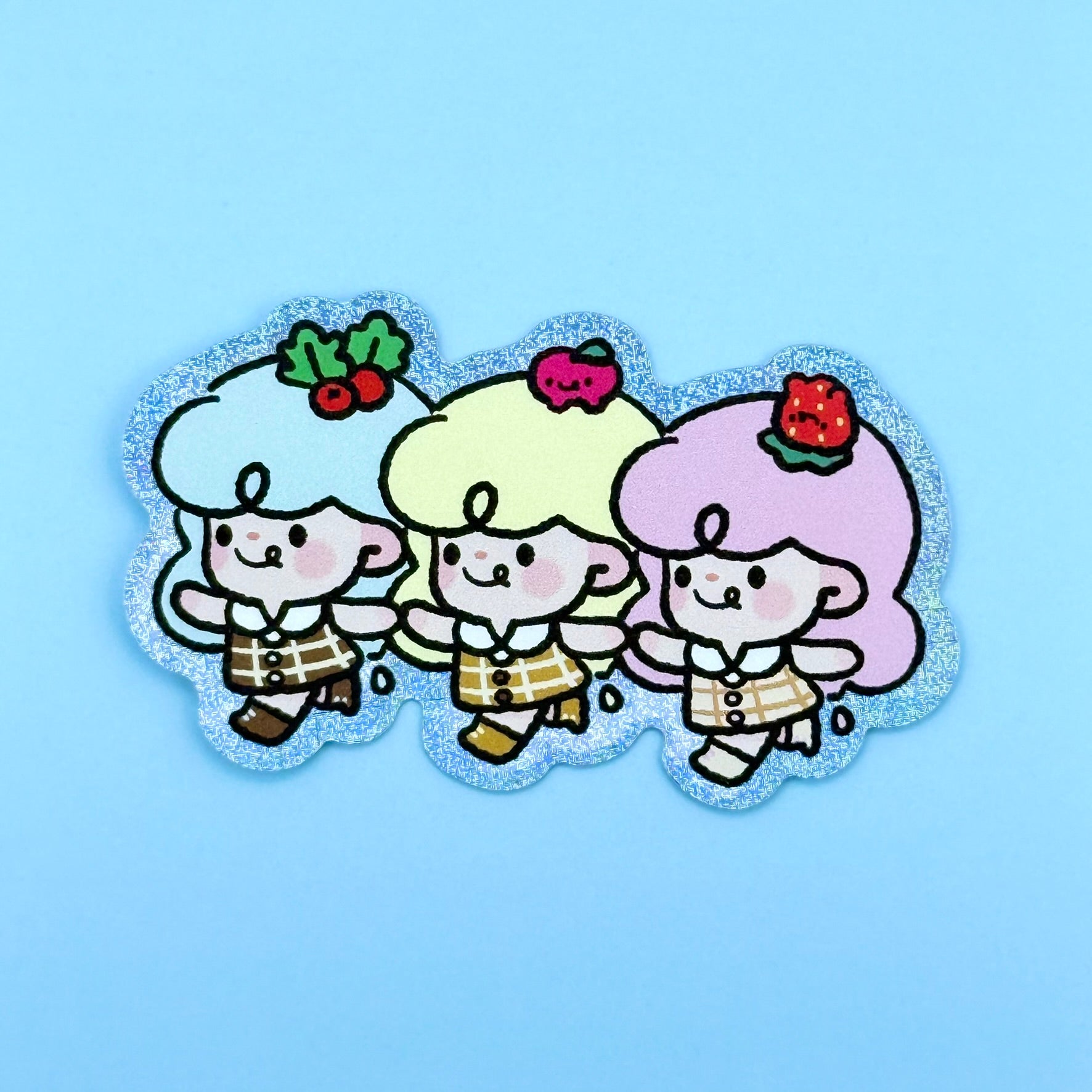 Coron Holding Hands Vinyl Sticker - Dandy Mail