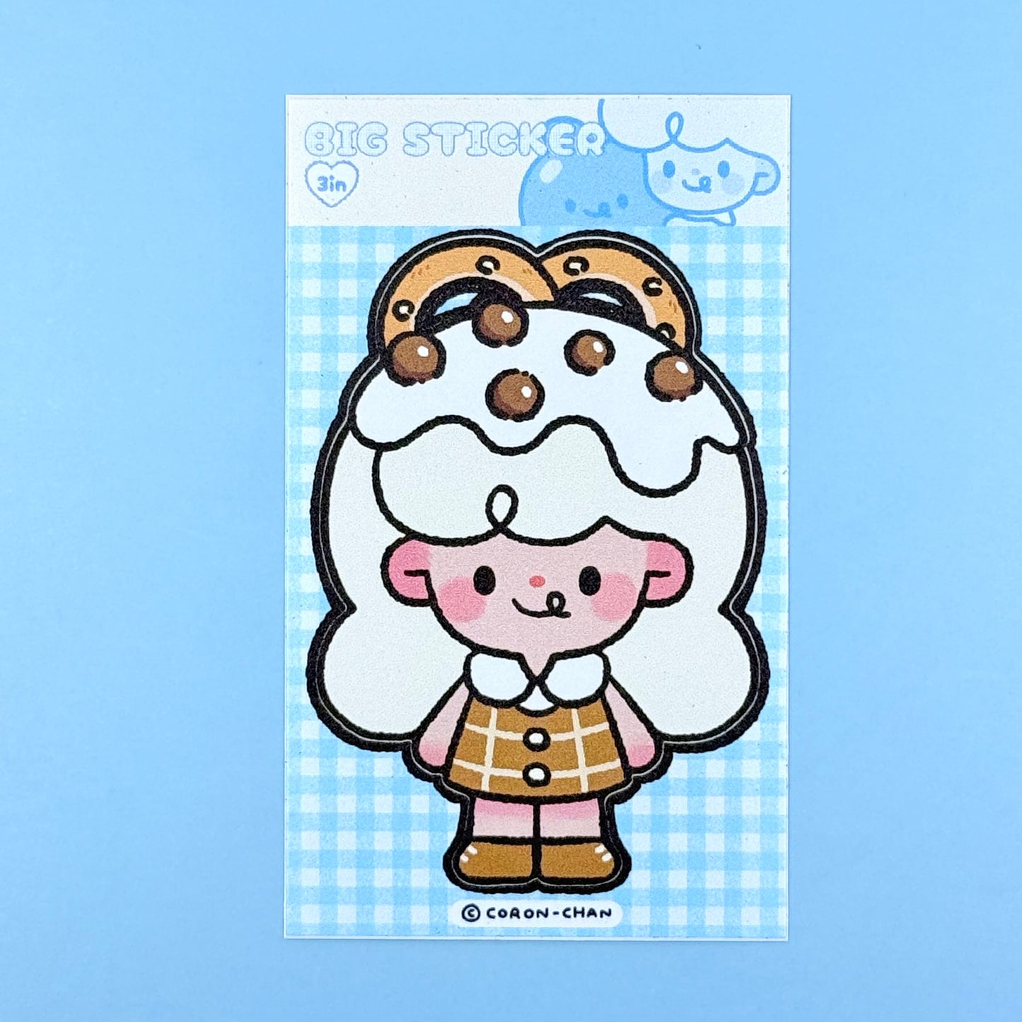 Coron Ice Cream Girls Sticker - Dandy Mail