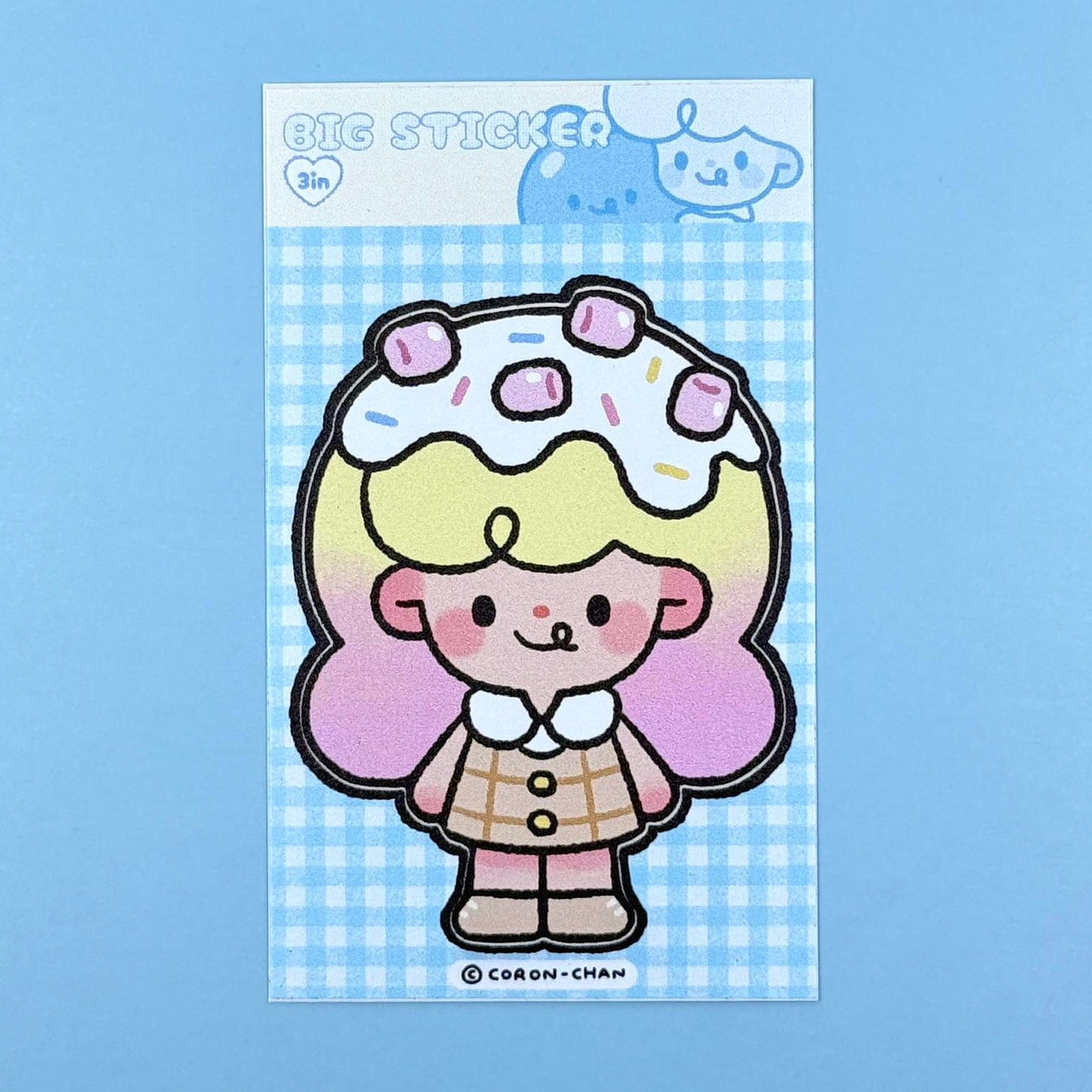 Coron Ice Cream Girls Sticker - Dandy Mail