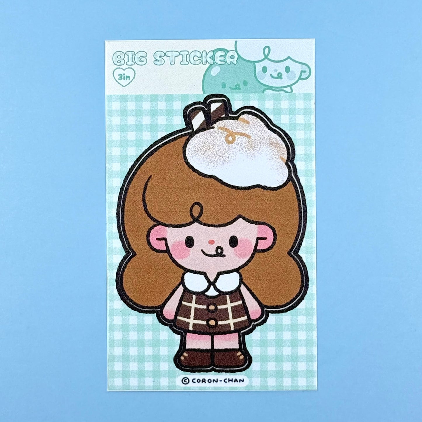 Coron Ice Cream Girls Sticker - Dandy Mail
