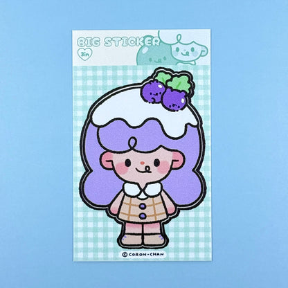 Coron Ice Cream Girls Sticker - Dandy Mail