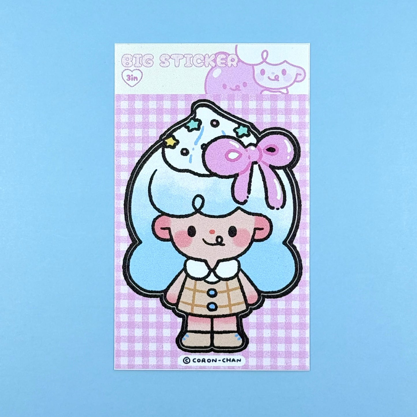 Coron Ice Cream Girls Sticker - Dandy Mail