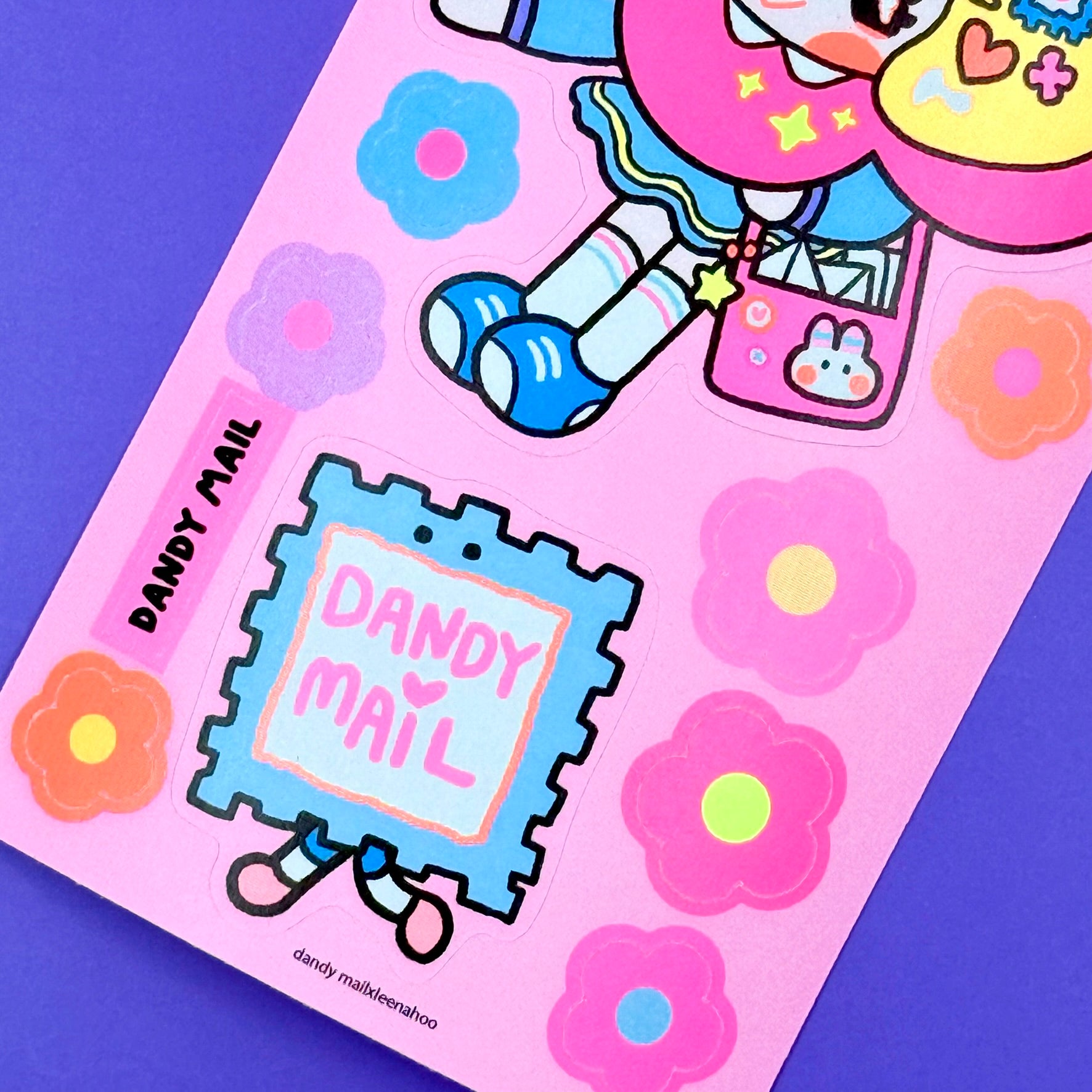 Dandy Mail x Leenahoo Exclusive Sticker Sheet - Dandy Mail