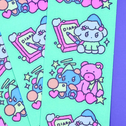 IITS ME Kira_6 Sticker Sheet