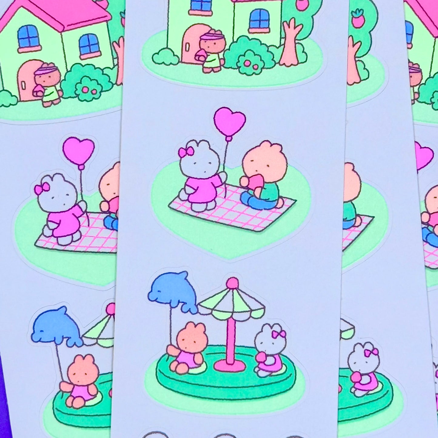 IITS ME Strawberry_2 Sticker Sheet