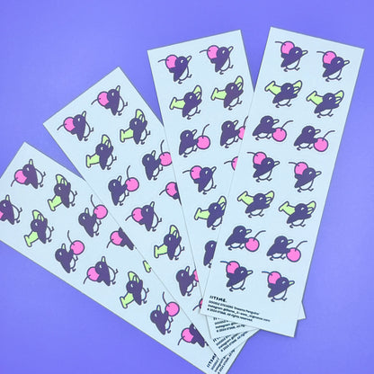 IITS ME Dream Penguines Sticker Sheet