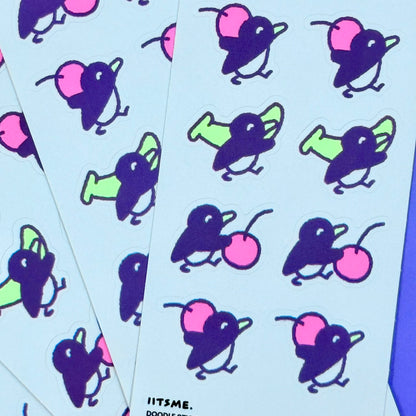 IITS ME Dream Penguines Sticker Sheet