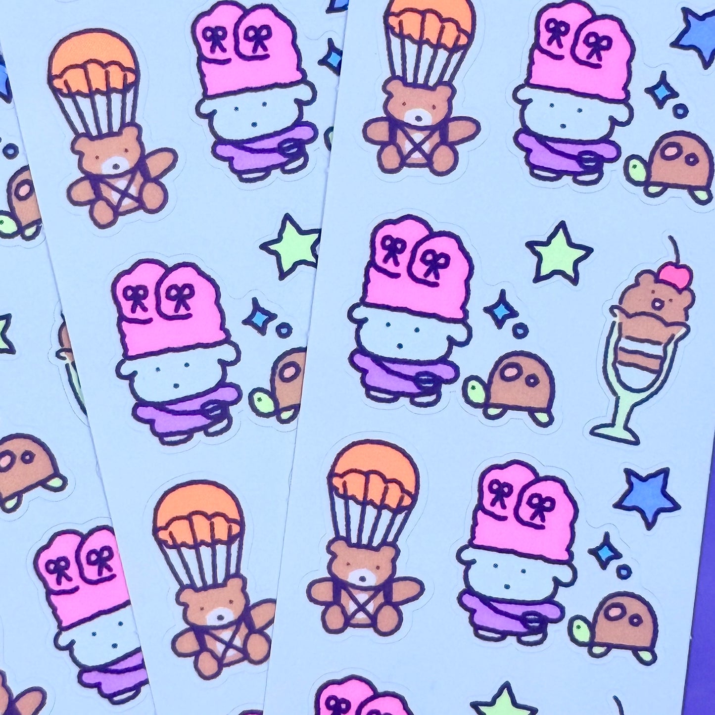 IITS ME Dreams Bear Sticker Sheet