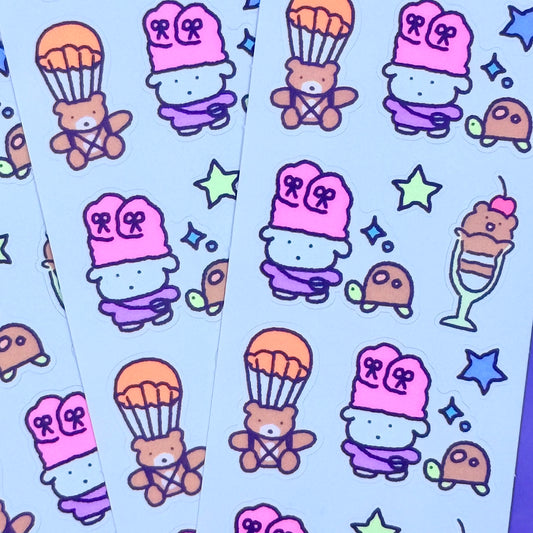 IITS ME Dreams Bear Sticker Sheet