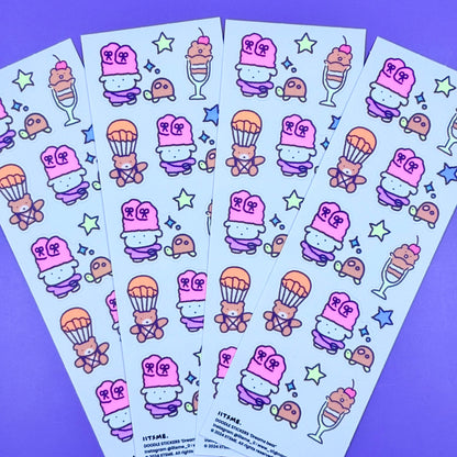 IITS ME Dreams Bear Sticker Sheet
