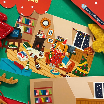 Dinga Mart 2024 Christmas Sticker Pack