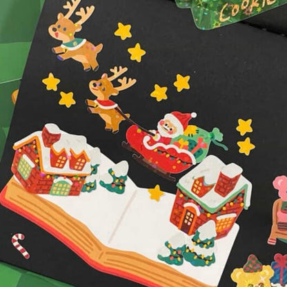 Dinga Mart "Pop-up" Christmas Sticker Sheet - Dandy Mail