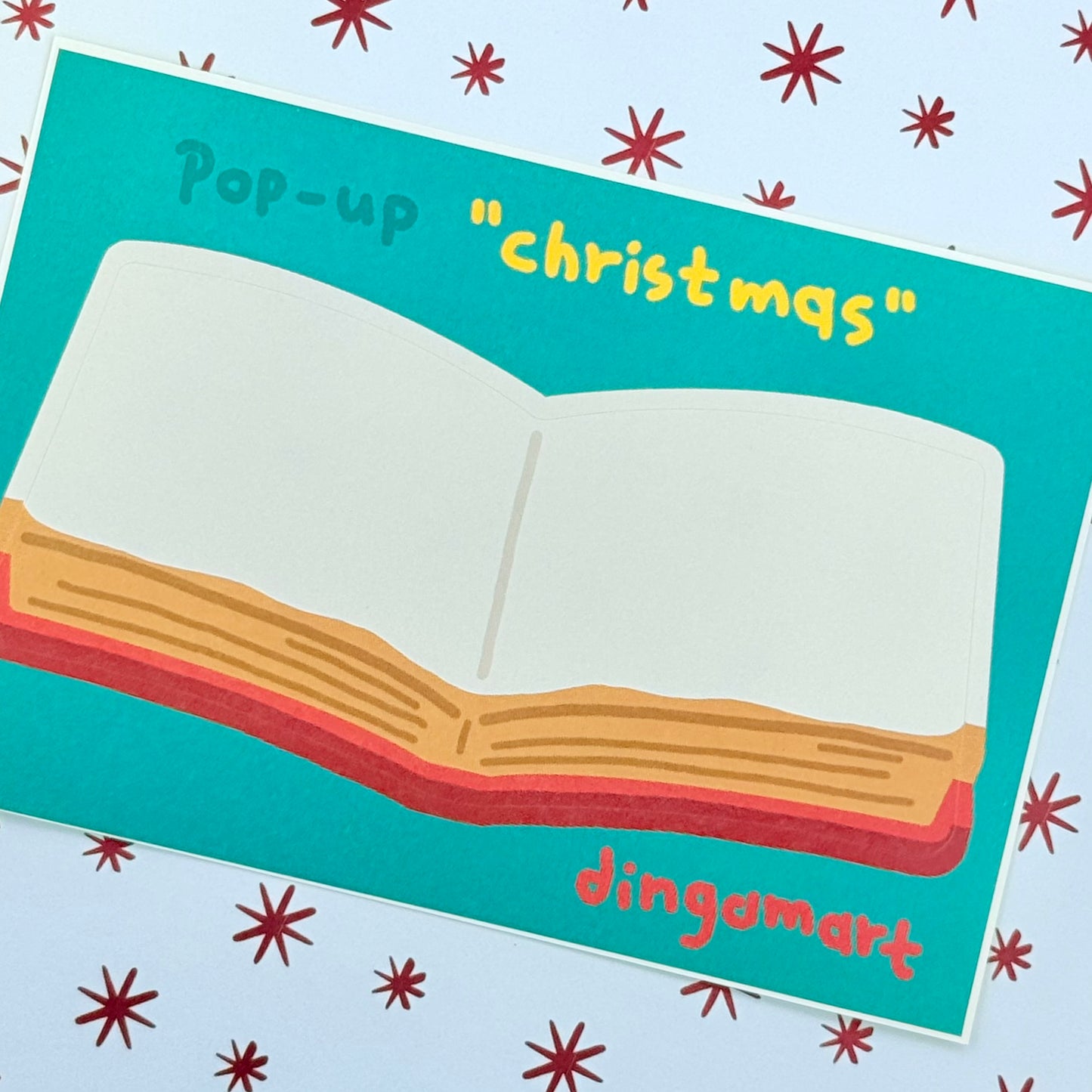 Dinga Mart "Pop-up" Christmas Sticker Sheet - Dandy Mail