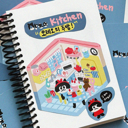 Dinga Mart Oreo Kitchen Sticker Sheet - Dandy Mail