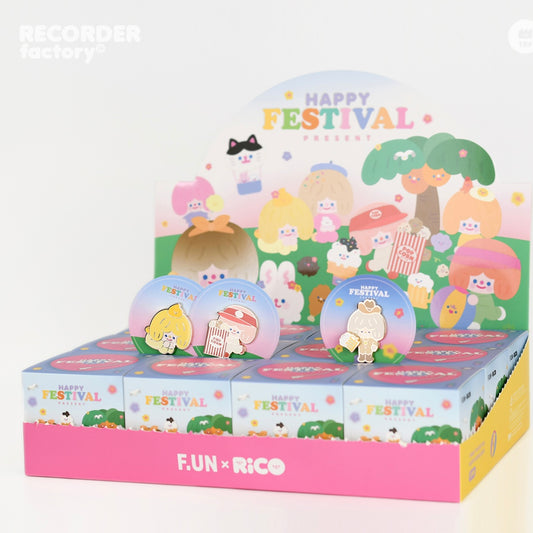 Recorder Factory Happy Festival Button Blind Box