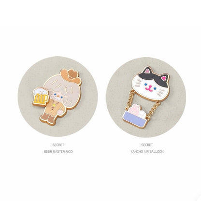 Recorder Factory Happy Festival Button Blind Box