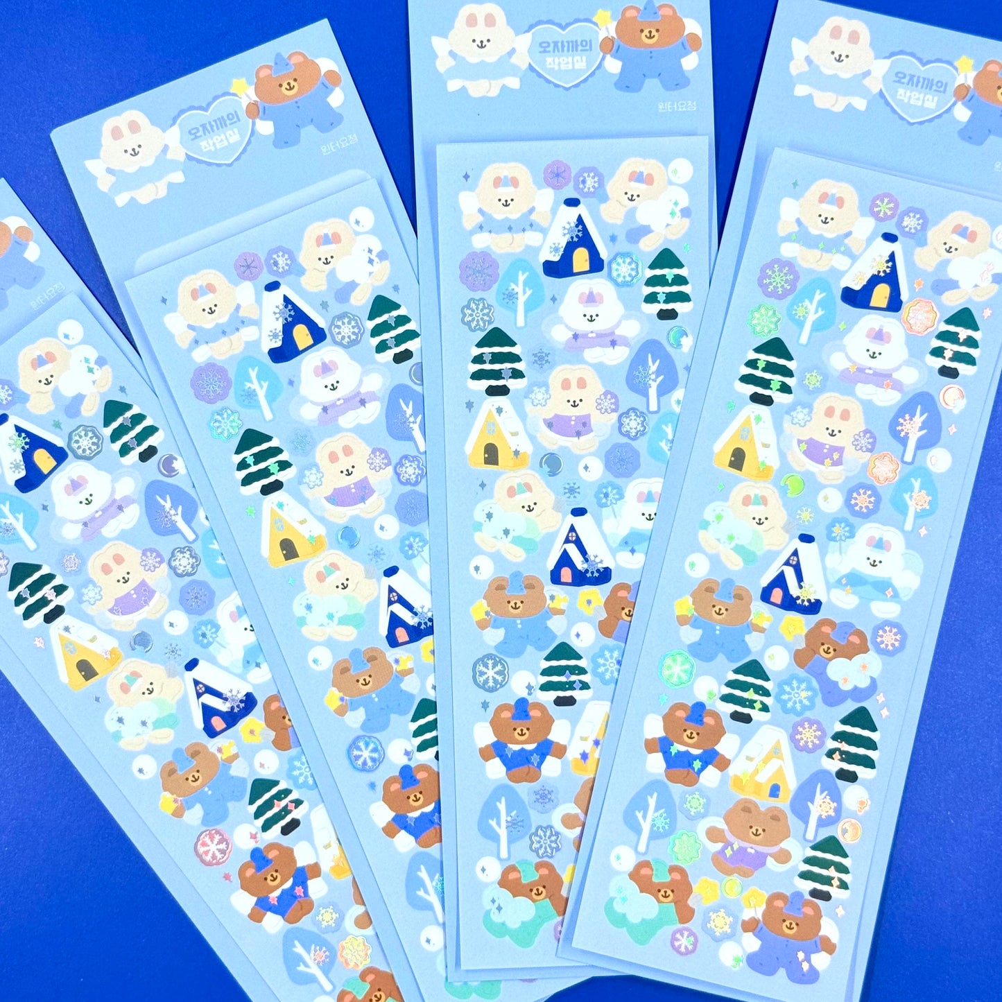 Oh Zakka Winter Wonderland Sticker Sheet - Dandy Mail