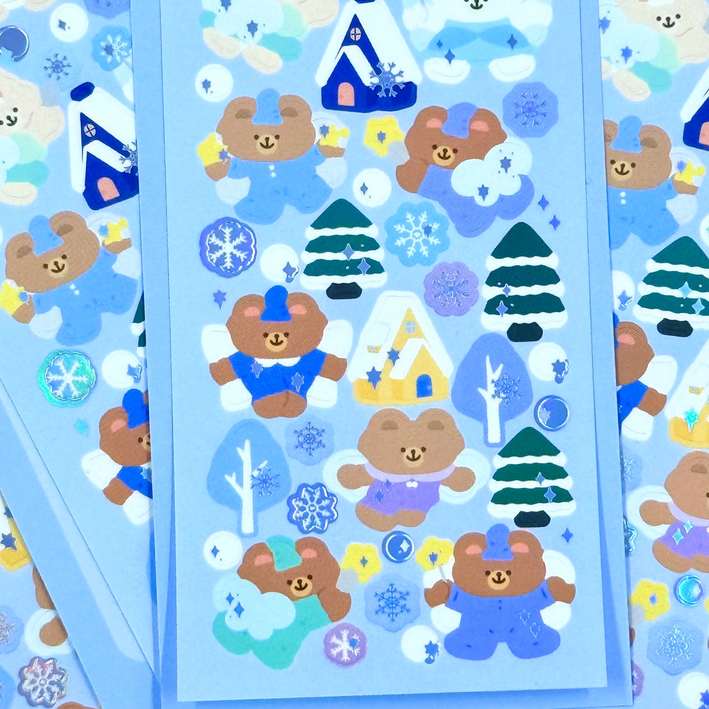 Oh Zakka Winter Wonderland Sticker Sheet - Dandy Mail