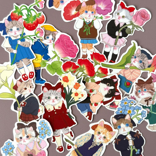 Autumn Fruits Large Sticker Pouch