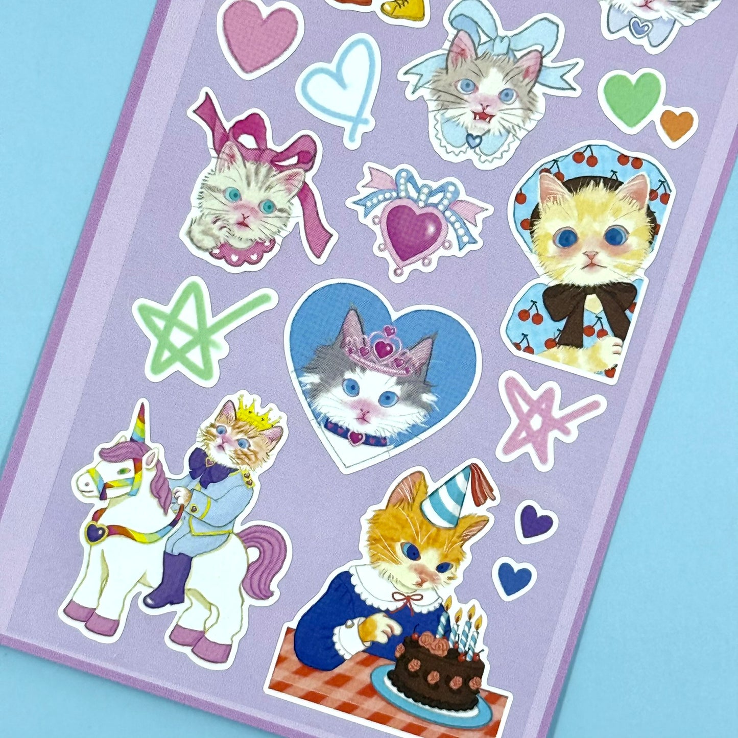 Autumn Fruits Girly Seal Sticker Sheet