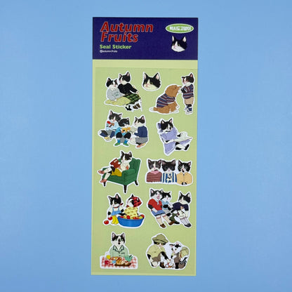 Autumn Fruit Seal Sticker Sheet 2