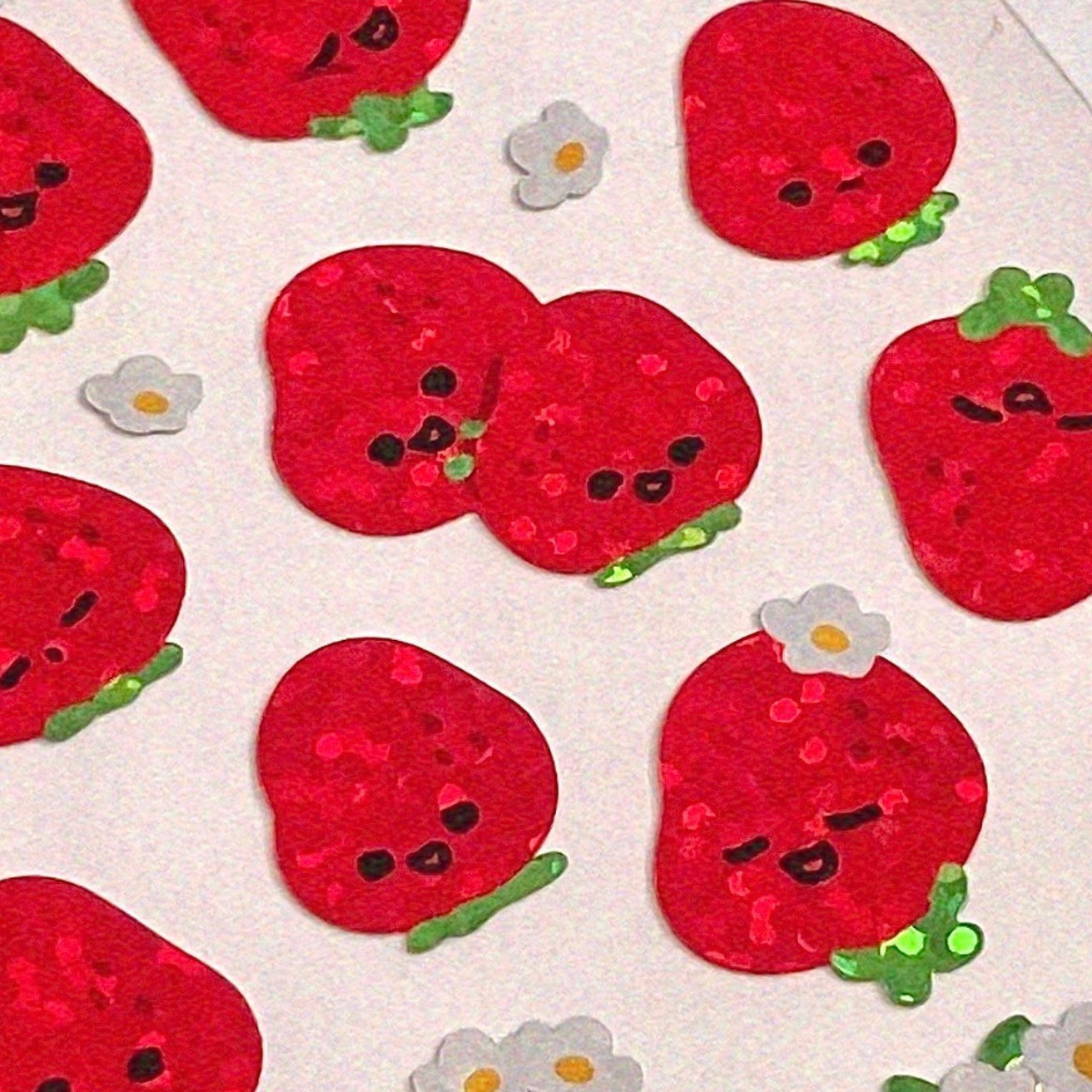 Pureureum Design Strawberry Buddies Sticker Sheet