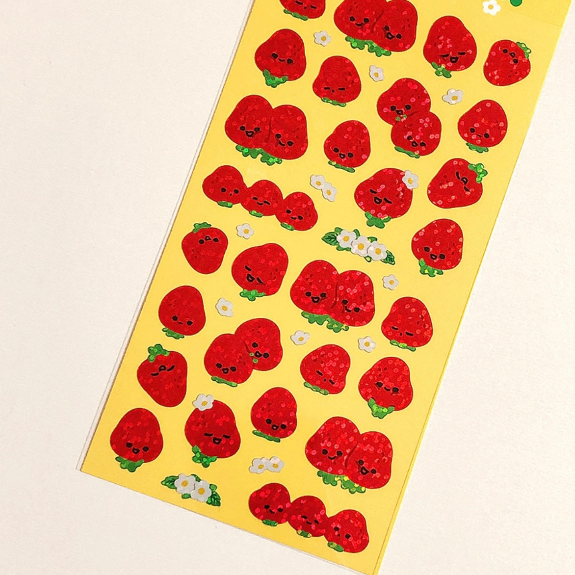 Pureureum Design Strawberry Buddies Sticker Sheet