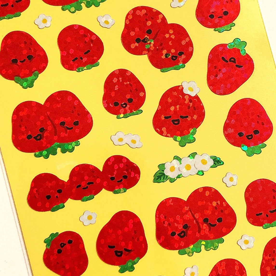 Pureureum Design Strawberry Buddies Sticker Sheet