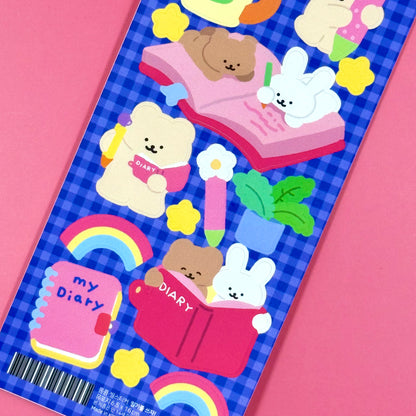 Roomroom Diary Fun Sticker Sheet - Dandy Mail