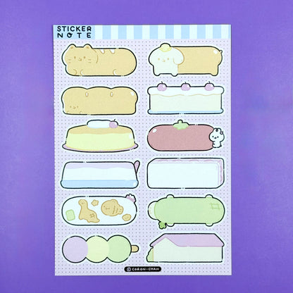 Coron Memo Sticker Sheet