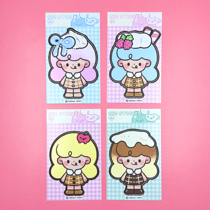 Coron Ice Cream Girls Sticker(s) 2 - Dandy Mail