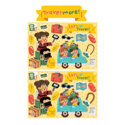 Dinga Mart New Years Resolutions Sticker Sheets