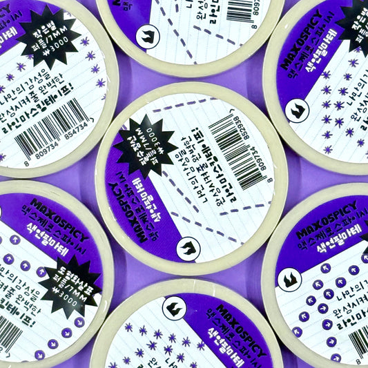 Max0Spicy Purple Mystery Washi Tape Roll