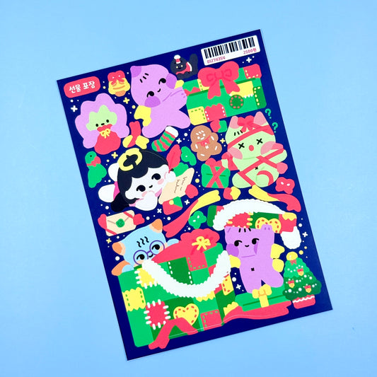 Jiok Gift Exchange Sticker Sheet