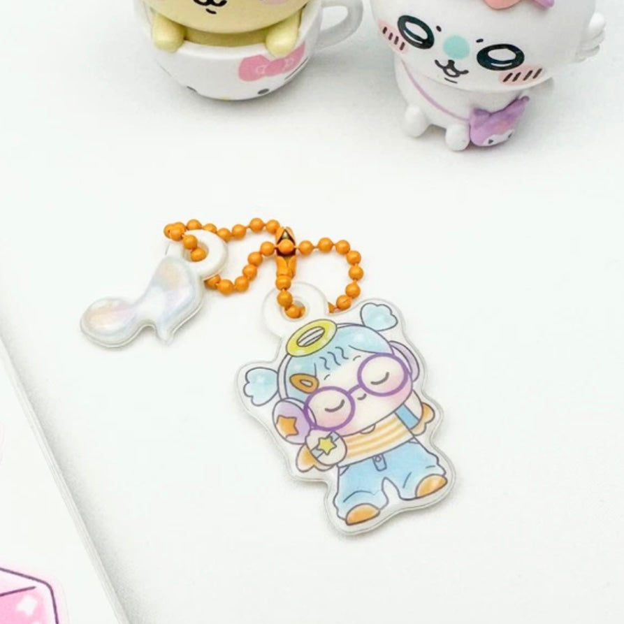 Jiok Puffy Keychains