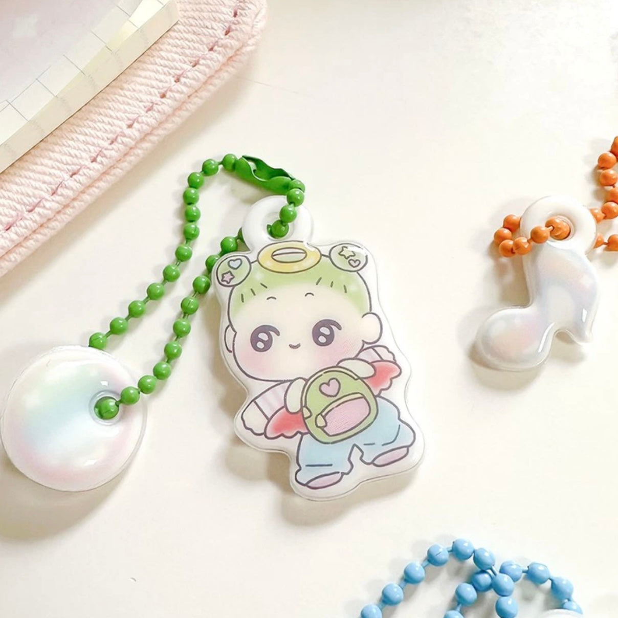 Jiok Puffy Keychains