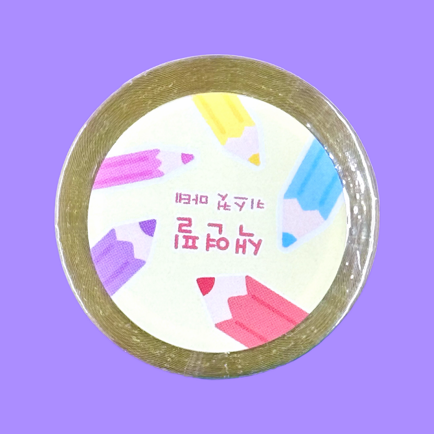 Jiok Pencil Kiss-Cut Sticker Roll