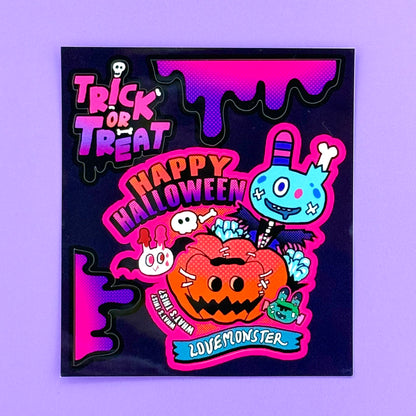 Leenahoo Happy Love Monster Sticker Sheet