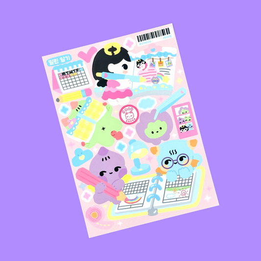 Jiok Dakku Day Sticker Sheet