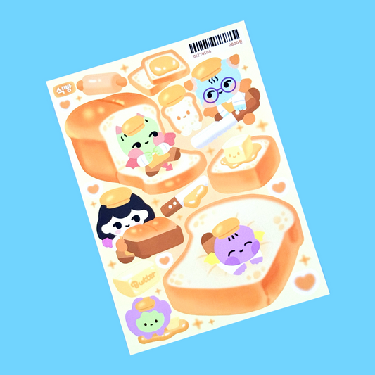Jiok Bread & Butter Sticker Sheet