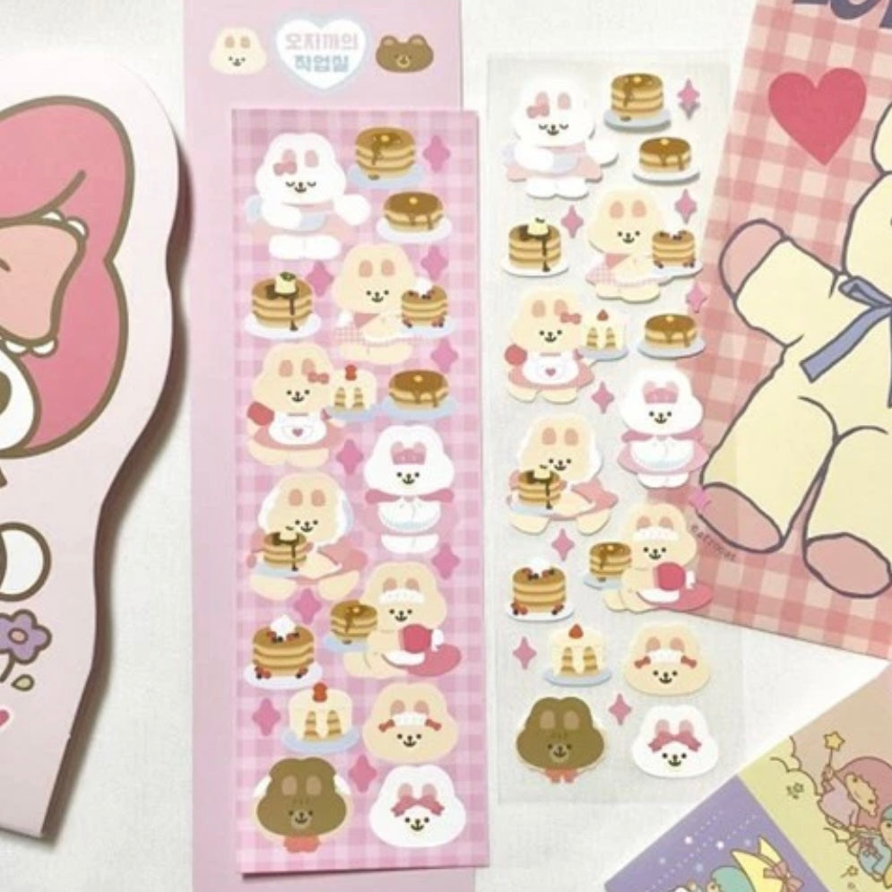 Oh Zakka House of Pancakes Sticker Sheet