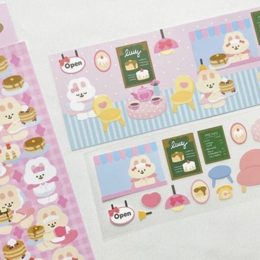 Oh Zakka Diner Sticker Sheet
