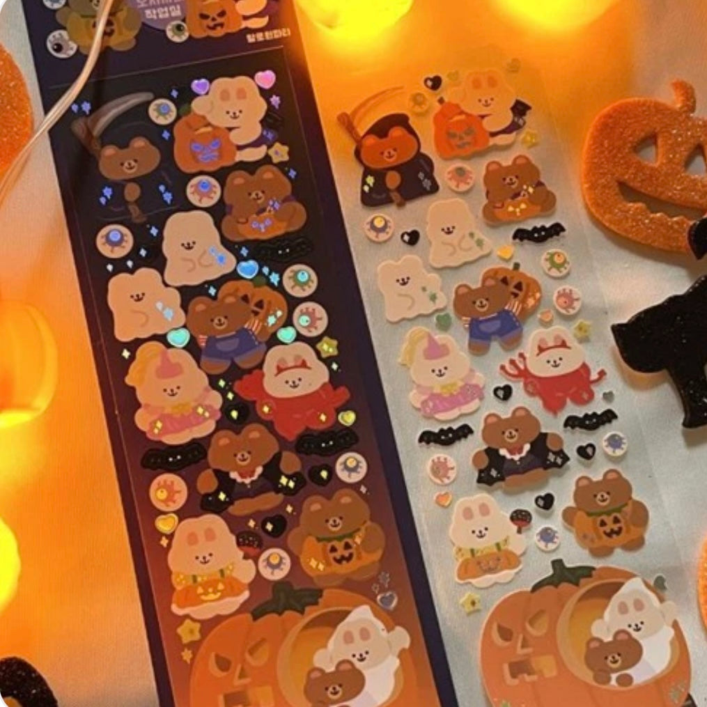 Oh Zakka Trick Or Treat Sticker Sheet