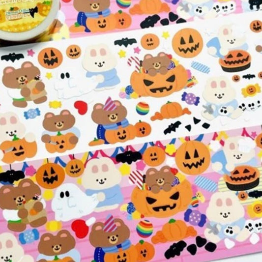 Oh Zakka Halloween Party Sticker Sheet