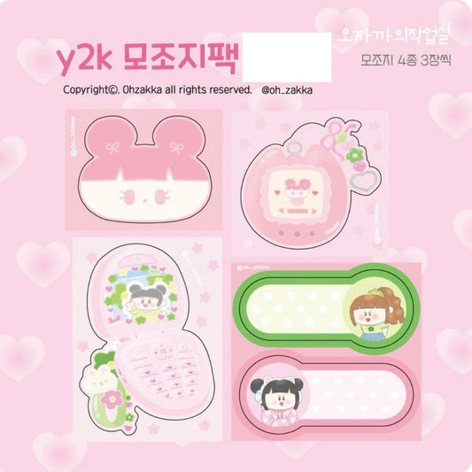 Oh Zakka Y2K Memo Stickers