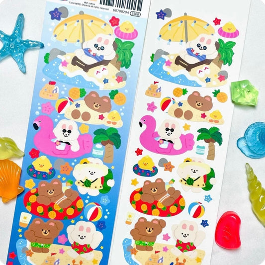 Oh Zakka Summer Fun Sticker Sheet